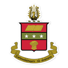 Load image into Gallery viewer, Alpha Chi Omega Crest Sticker - Sorority Gifts - Greek Gear