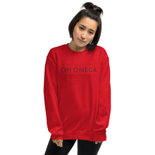 Load image into Gallery viewer, Chi Omega Sorority Sweatshirt