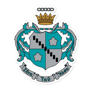 Zeta Tau Alpha Crest Sticker