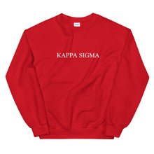 Load image into Gallery viewer, Kappa Sigma Fraternity Sweatshirt