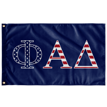 Load image into Gallery viewer, Phi Alpha Delta USA Greek Flag - Blue