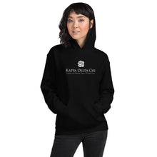 Load image into Gallery viewer, Kappa Delta Chi Logo Hoodie - White