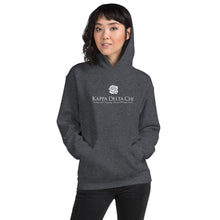 Load image into Gallery viewer, Kappa Delta Chi Logo Hoodie - White