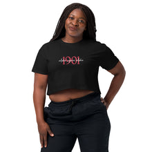Load image into Gallery viewer, Alpha Sigma Alpha Established 1901 Crop Top