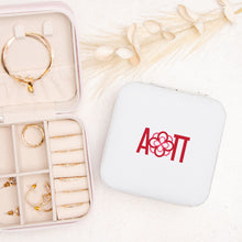 Load image into Gallery viewer, Alpha Omicron Pi Jewelry Travel Case