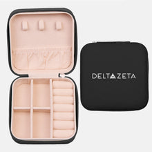 Load image into Gallery viewer, Delta Zeta Wordmark Jewelry Travel Case