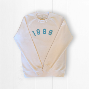 1989 Vintage Raglan Sweatshirt