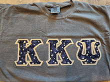 Load image into Gallery viewer, Kappa Kappa Psi Stars Letter Shirt