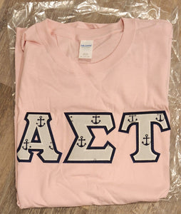 Alpha Sigma Tau Anchors Greek Shirt