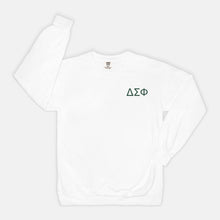 Load image into Gallery viewer, Delta Sigma Phi 125th Anniversary Comfort Colors Crewneck Sweatshirt