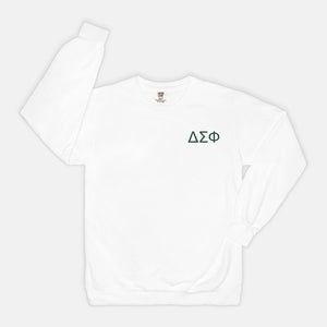 Delta Sigma Phi 125th Anniversary Comfort Colors Crewneck Sweatshirt