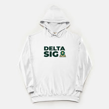 Load image into Gallery viewer, Delta Sig Comfort Colors Lightweight Hooded Sweatshirt