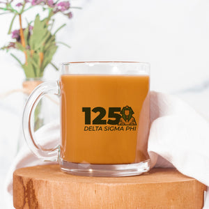 Delta Sigma Phi Anniversary Glass Mug