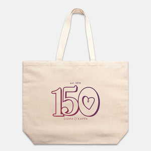 Sigma Kappa 150 Years Oversized Tote