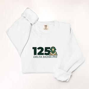 Delta Sigma Phi 125 Comfort Colors Crewneck Sweatshirt