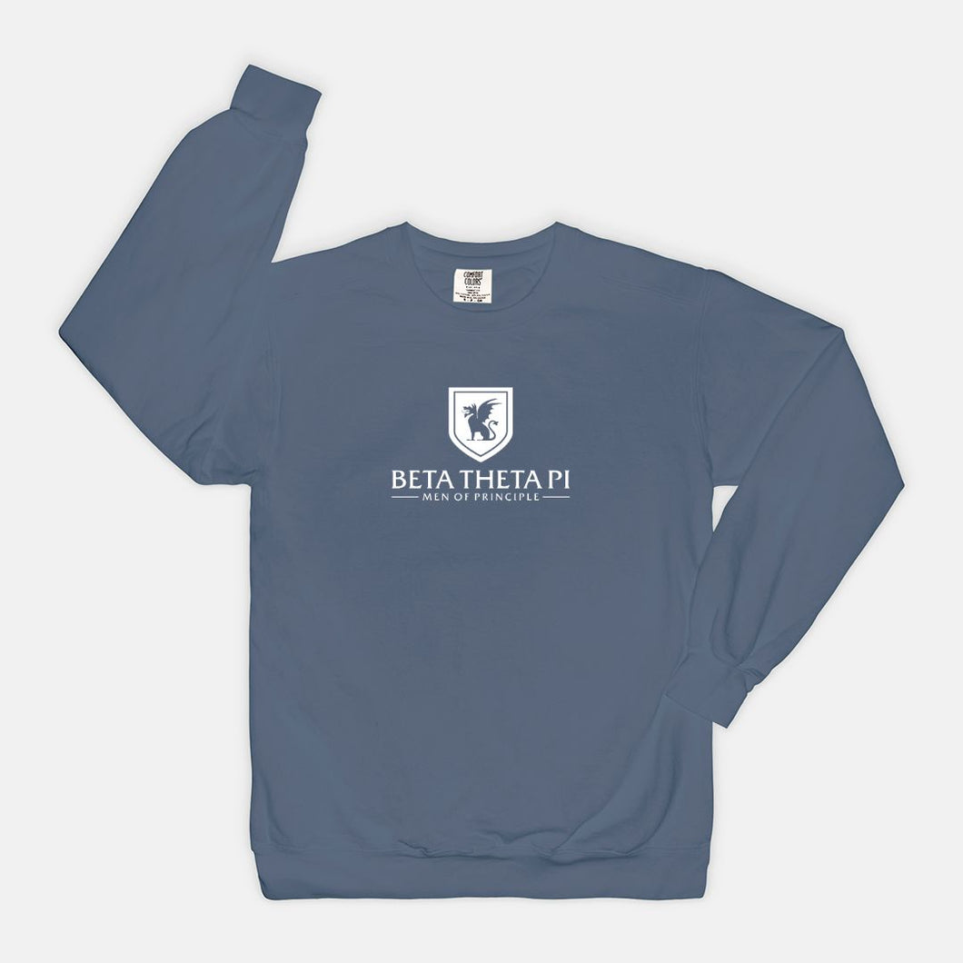 Beta Theta Pi Comfort Colors Crewneck Sweatshirt