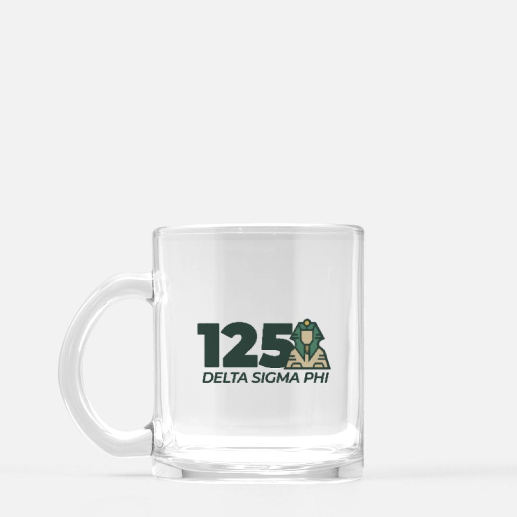 Delta Sigma Phi Anniversary Glass Mug