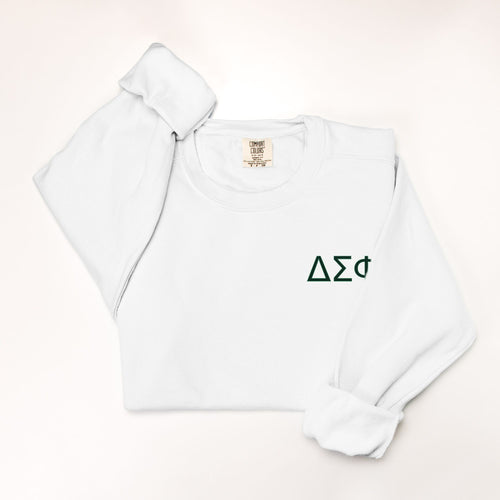 Delta Sigma Phi 125th Anniversary Comfort Colors Crewneck Sweatshirt