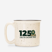 Load image into Gallery viewer, Delta Sigma Phi Anniversary Ceramic Camp Mug - Speckled