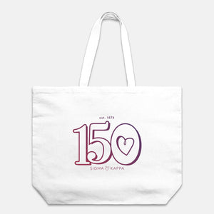 Sigma Kappa 150 Years Oversized Tote