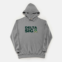 Load image into Gallery viewer, Delta Sig Comfort Colors Lightweight Hooded Sweatshirt