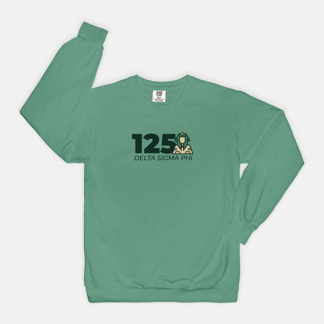 Delta Sigma Phi 125 Comfort Colors Crewneck Sweatshirt