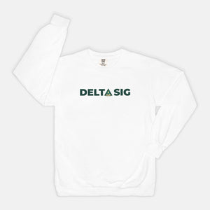 Delta Sig Comfort Colors Crewneck Sweatshirt
