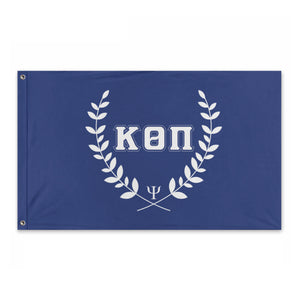 Kappa Theta Pi Custom Laurel Wreath Flag