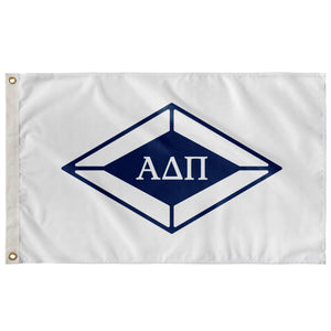 Alpha Delta Pi Diamond Symbol Flag - Dark Blue