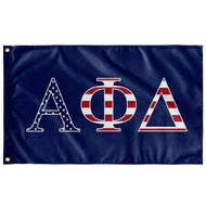 Alpha Phi Delta USA Flag - Blue