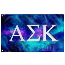 Load image into Gallery viewer, Alpha Sigma Kappa Galaxy Flag