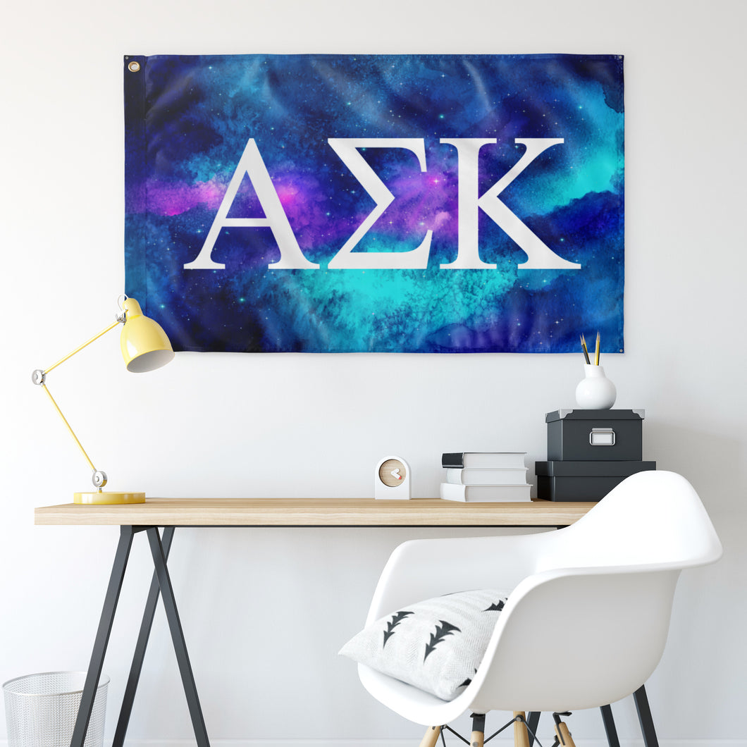 Alpha Sigma Kappa Galaxy Flag