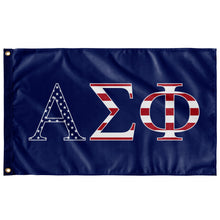Load image into Gallery viewer, Alpha Sigma Phi USA Flag - Blue