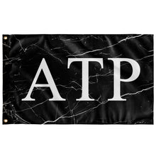 Load image into Gallery viewer, Alpha Tau Rho Black Marble Flag