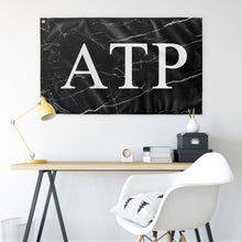 Load image into Gallery viewer, Alpha Tau Rho Black Marble Flag