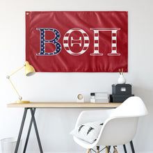 Load image into Gallery viewer, Beta Theta Pi USA Flag - Red