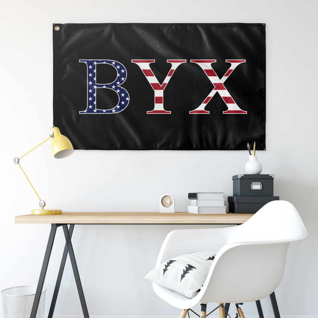 BYX USA Flag - Black