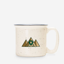Load image into Gallery viewer, Delta Sigma Phi Symbol Ceramic Camp Mug - Speckled Cream