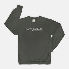 Load image into Gallery viewer, Kappa Kappa Psi Comfort Color Crewneck - White