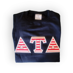 Delta Tau Delta American Stripes Sweatshirt