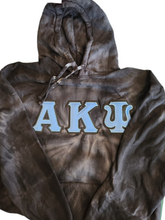 Load image into Gallery viewer, Alpha Kappa Psi Tie Dye Hoodie