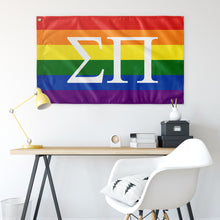 Load image into Gallery viewer, Sigma Pi Love Wins Fraternity Flag