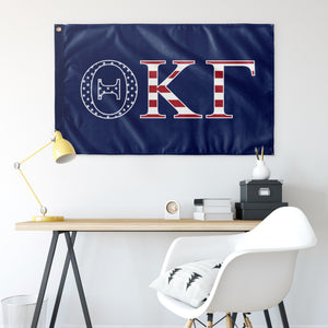 Theta Kappa Gamma USA Flag - Blue