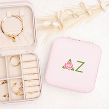 Load image into Gallery viewer, Delta Zeta Icon Jewelry Travel Case