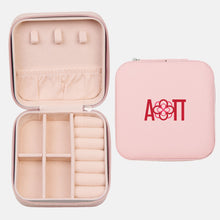 Load image into Gallery viewer, Alpha Omicron Pi Jewelry Travel Case