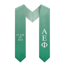 Load image into Gallery viewer, Alpha Epsilon Phi Gradient Sorority Stole