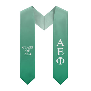 Alpha Epsilon Phi Gradient Sorority Stole