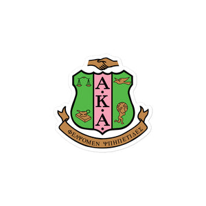 Alpha Kappa Alpha Crest Sticker - 1
