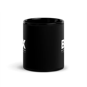 Beta Upsilon Chi Black Glossy Mug