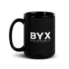 Load image into Gallery viewer, Beta Upsilon Chi Black Glossy Mug